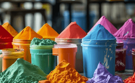 （粉狀涂料消泡劑應(yīng)用場(chǎng)景）